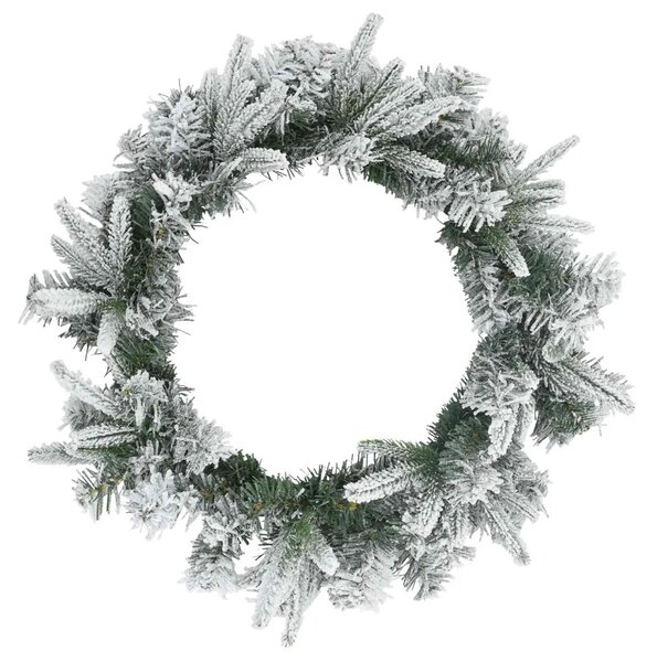 Mini božićno drvce 120 cm PVC i PE Zelena i bijela - Bijela 120 cm bez LED svjetala