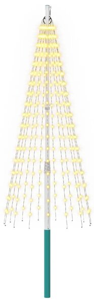 Božićno drvce od svjetlosnih niti s klinom i jarbolom 180 cm - 180 cm
