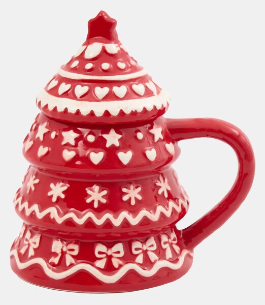 Sinsay - Božićna šalica u obliku jelke s poklopcem