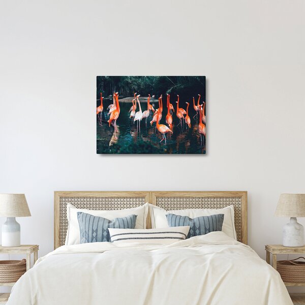 Slika jata flaminga (70x50 cm)