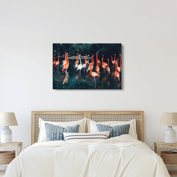 Slika jata flaminga (90x60 cm)