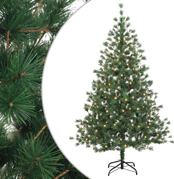 Umjetno božićno drvce s nogom 150 cm 150 LED lampica - 150 cm s LED svjetlima
