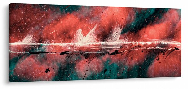 Slika - Eksplozija petroleja (120x50 cm)