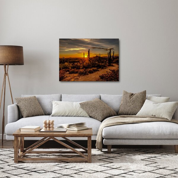 Slika - Kraj dana u pustinji Arizona (70x50 cm)