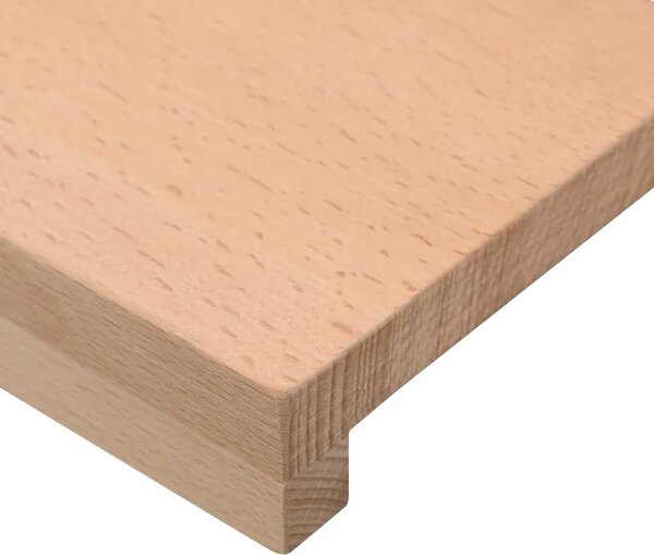 Step treads 20 kom. 70 x 25 x 2 cm Prirodna Čvrsto drvo bukve - Prirodna 70 x 25 x 2 cm 20