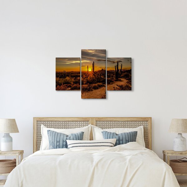 Slika - Kraj dana u pustinji Arizona (90x60 cm)