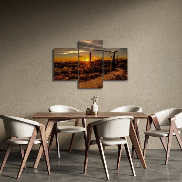 Slika - Kraj dana u pustinji Arizona (90x60 cm)