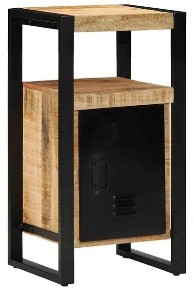Set namještaja za kupaonicu 4 kom. Smeđa i crna 55 x 35 x 60 cm - masivno drvo manga