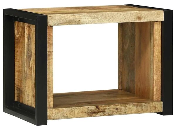 Set namještaja za kupaonicu 4 kom. Smeđa i crna 55 x 35 x 60 cm - masivno drvo manga