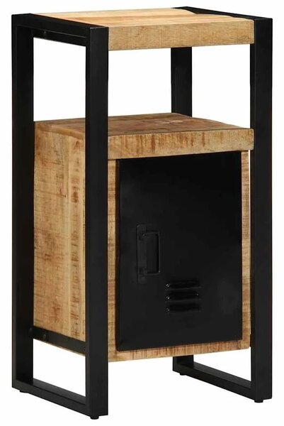 Set namještaja za kupaonicu 4 kom. Smeđa i crna 55 x 35 x 60 cm - masivno drvo manga