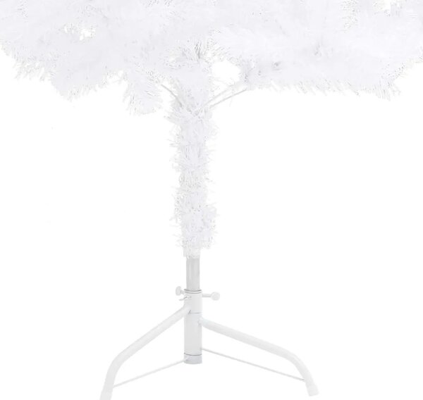 Umjetna božićna drvca PVC Steel White - Bijela 210 cm