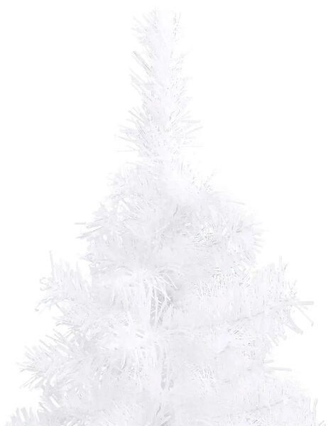 Umjetna božićna drvca PVC Steel White - Bijela 210 cm