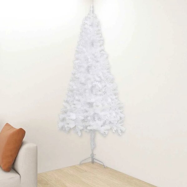 Umjetna božićna drvca PVC Steel White - Bijela 210 cm