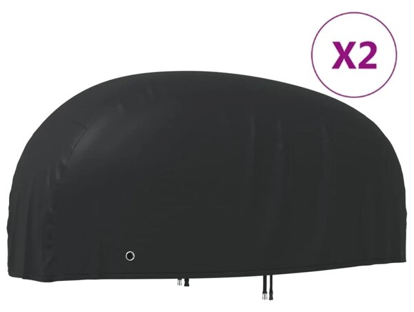 Navlake za motocikl 2 kom 220x95x110 cm od tkanine 210D Oxford - 220 x 95 x 110 cm