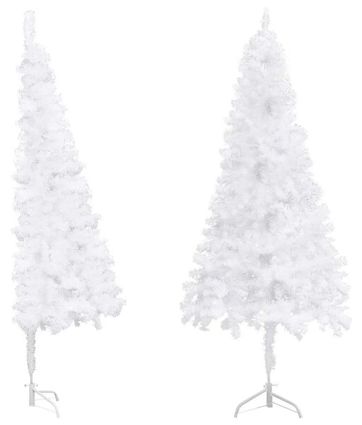 Umjetna božićna drvca PVC Steel White - Bijela 210 cm