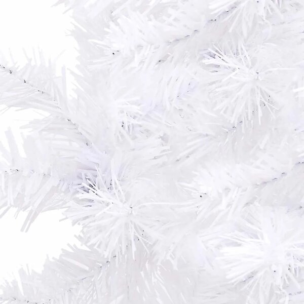 Umjetna božićna drvca PVC Steel White - Bijela 210 cm