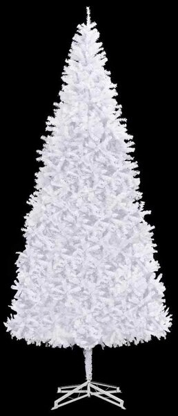 Umjetno božićno drvce 500 cm bijelo - Bijela 500 x 230 cm