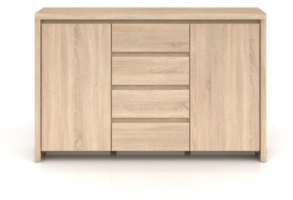 Komoda Kaspian KOM2D4S (Hrast sonoma)