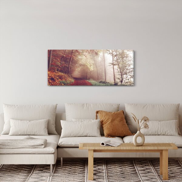 Slika - Jesenja šetnja šumom (120x50 cm)