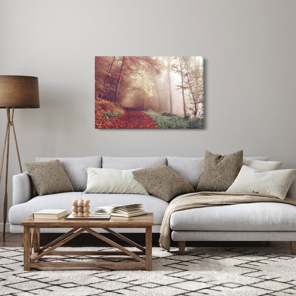 Slika - Jesenja šetnja šumom (90x60 cm)