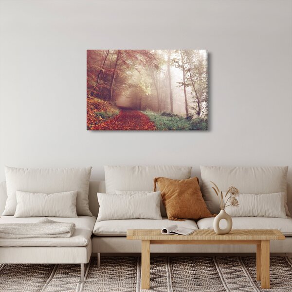 Slika - Jesenja šetnja šumom (90x60 cm)