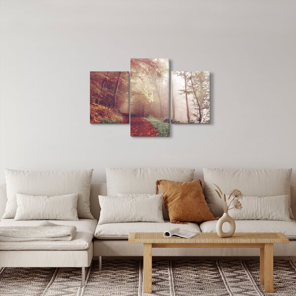 Slika - Jesenja šetnja šumom (90x60 cm)