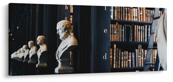 Slika - U knjižnici (120x50 cm)