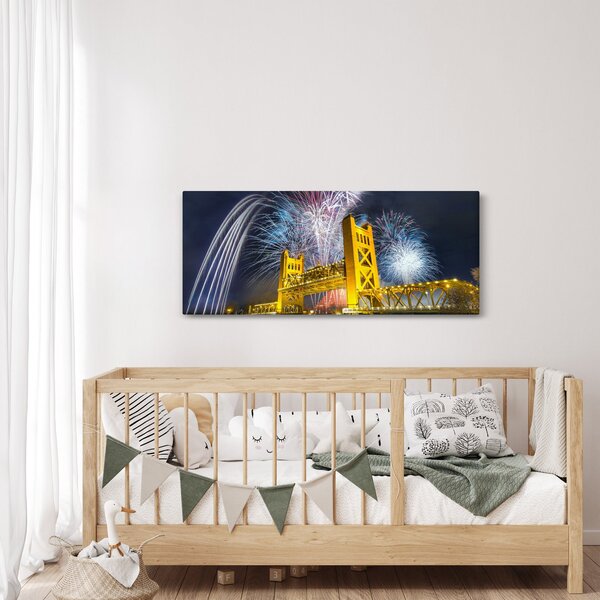 Slika - Doček Nove godine (120x50 cm)