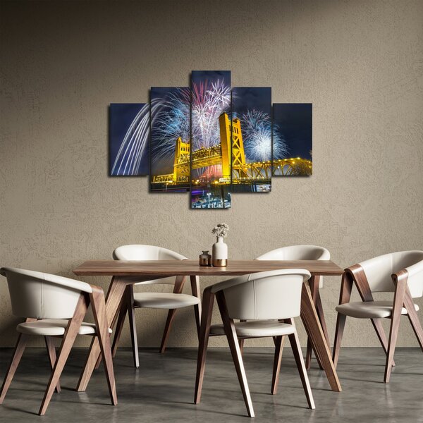 Slika - Doček Nove godine (150x105 cm)