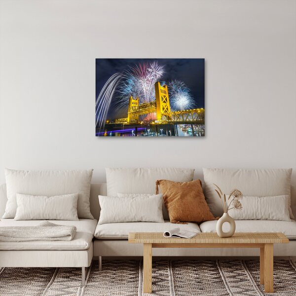 Slika - Doček Nove godine (70x50 cm)