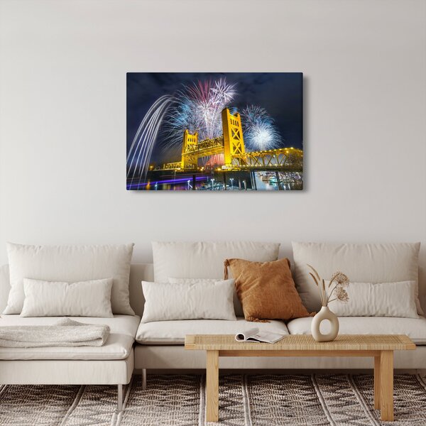 Slika - Doček Nove godine (90x60 cm)