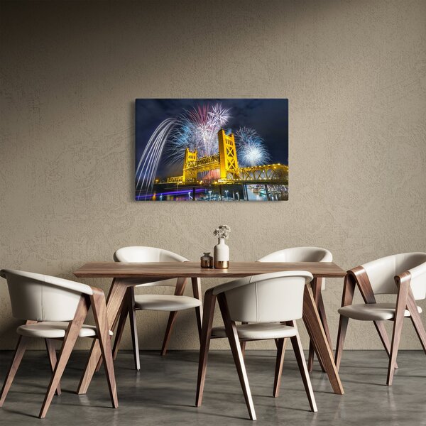 Slika - Doček Nove godine (90x60 cm)