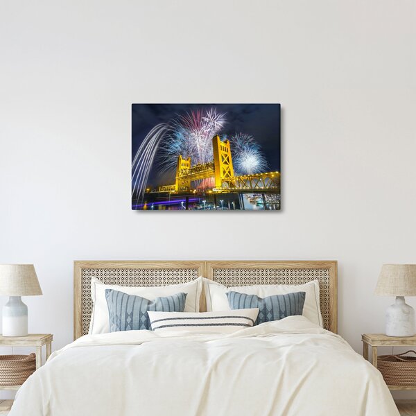 Slika - Doček Nove godine (70x50 cm)