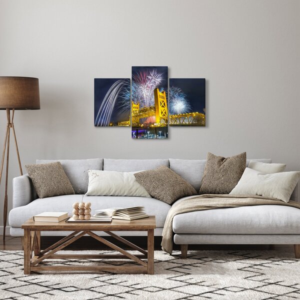 Slika - Doček Nove godine (90x60 cm)