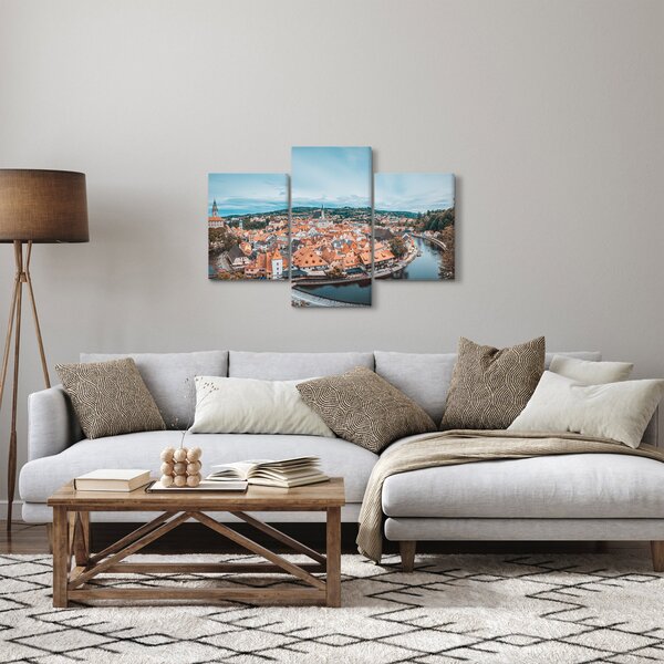 Slika - Český Krumlov (90x60 cm)