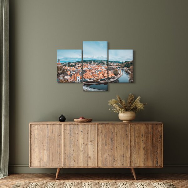 Slika - Český Krumlov (90x60 cm)