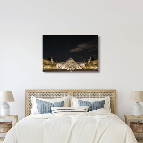 Slika - Louvre noću (90x60 cm)