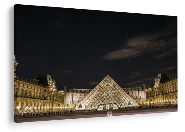 Slika - Louvre noću (90x60 cm)