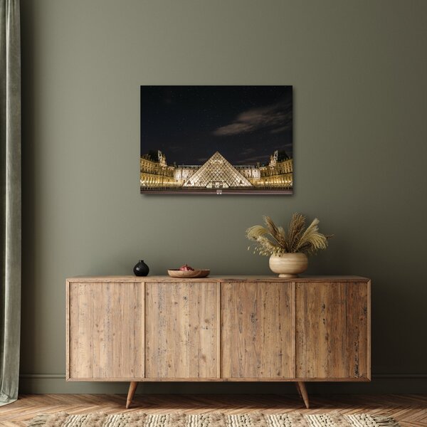 Slika - Louvre noću (70x50 cm)