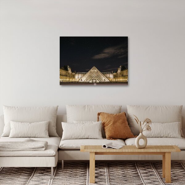 Slika - Louvre noću (70x50 cm)