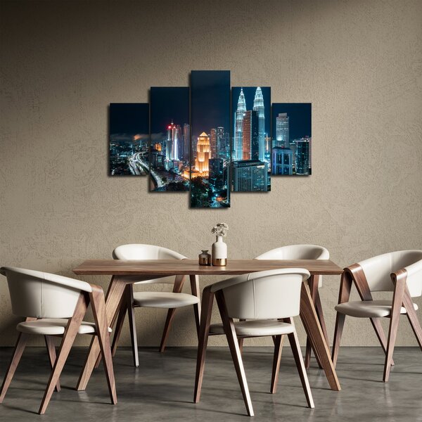 Slika - Noć u Kuala Lumpuru (150x105 cm)