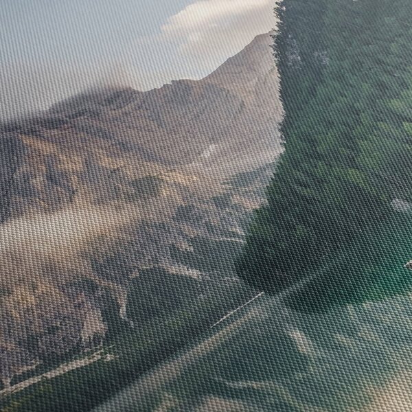 Slika - Lake Prags (sa satom) (90x30 cm)