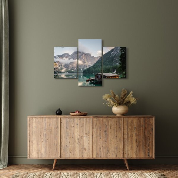 Slika - Lake Prags (90x60 cm)