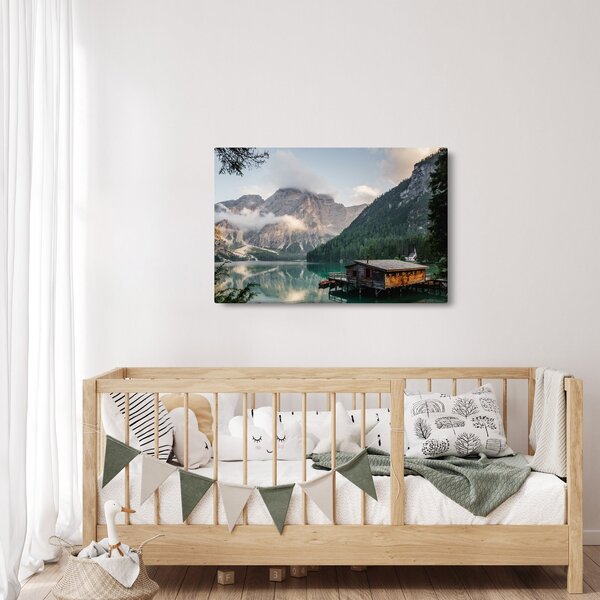 Slika - Lake Prags (90x60 cm)