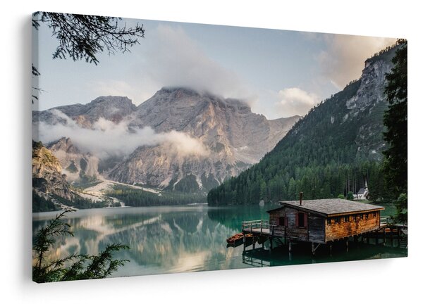 Slika - Lake Prags (90x60 cm)