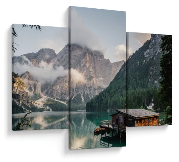 Slika - Lake Prags (90x60 cm)