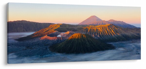 Slika planine Bromo u Indoneziji (120x50 cm)