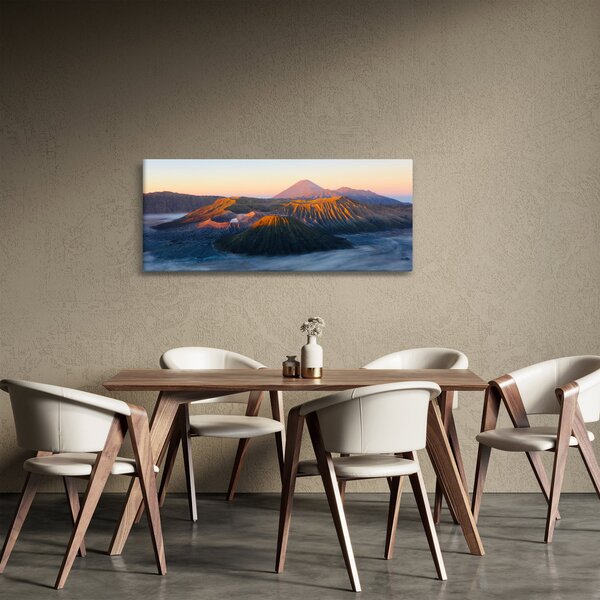 Slika planine Bromo u Indoneziji (120x50 cm)