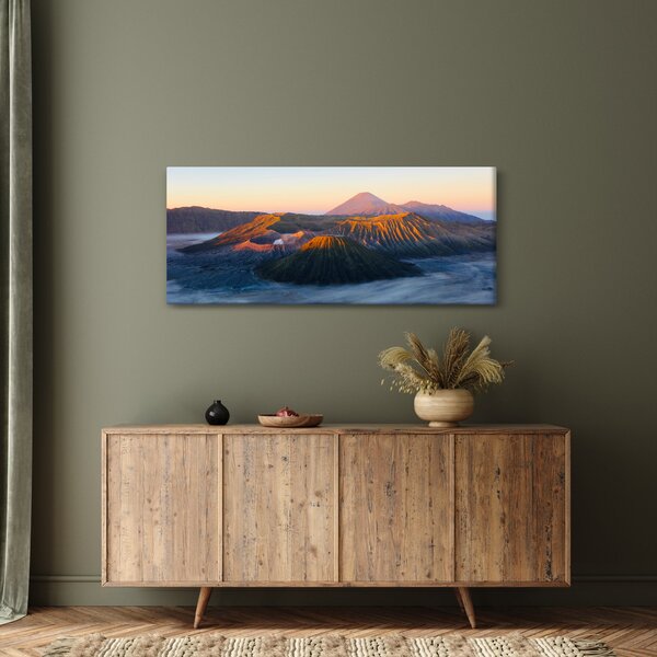 Slika planine Bromo u Indoneziji (120x50 cm)