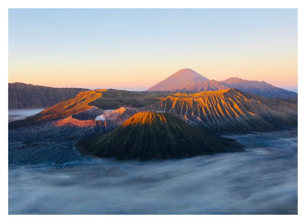 Slika planine Bromo u Indoneziji (70x50 cm)